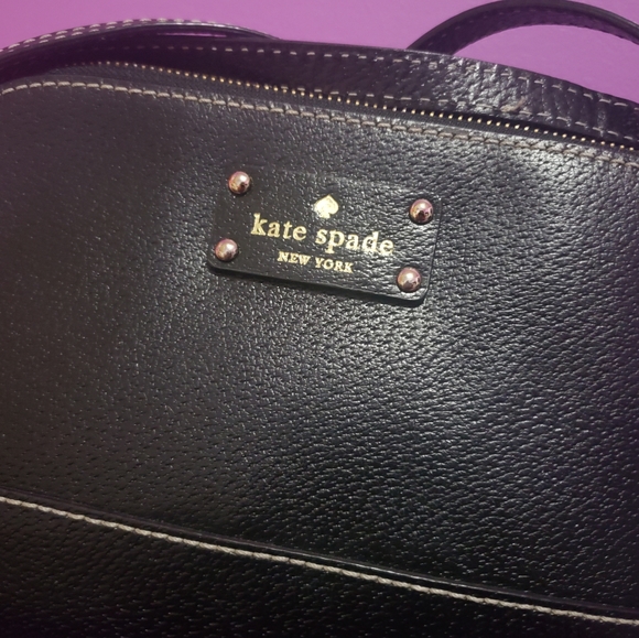 Kate Spade Black Leather Crossbody Bag - Picture 3 of 7